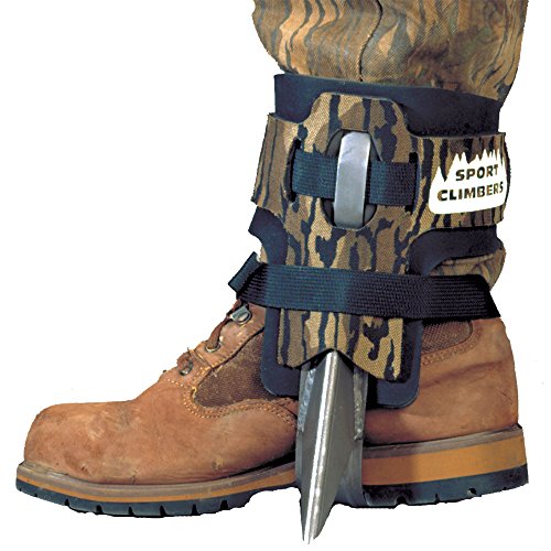 Steel Spur Tree Climbing Spikes/Shoes Straps Pair - Forestry